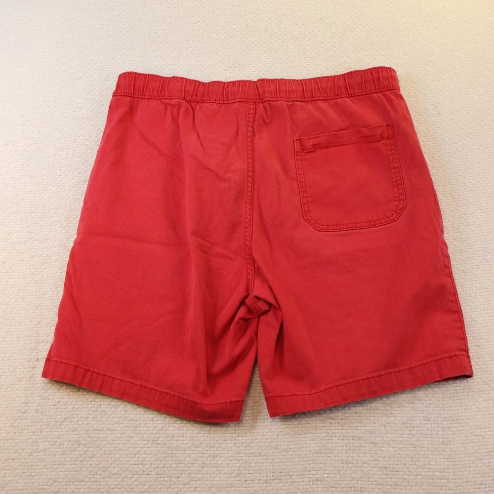 US Polo Assn Mens M Shorts Red Activate Stretch Elastic Waist 11A603